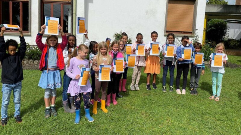 Die besten Matheschüler der Grundschule