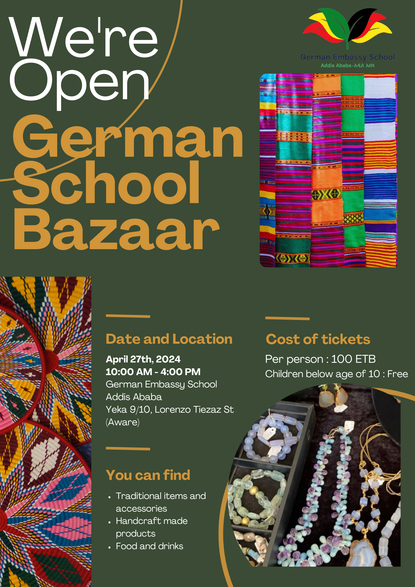 Vibrant Cultural Celebration: German Embassy School Bazaar Returns!